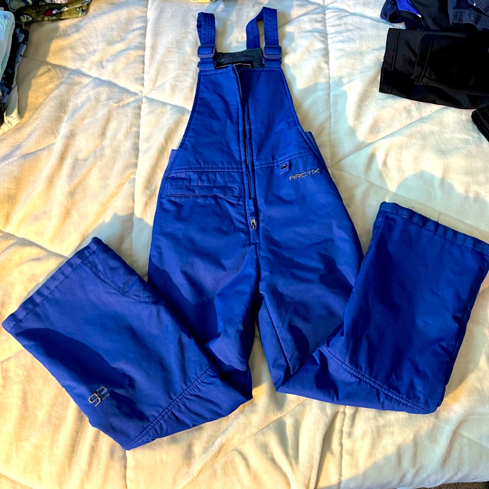 Arctix snow pants, dark blue, size Small